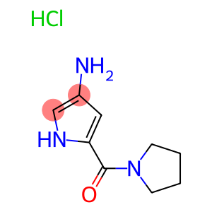 5-(pyrrolidine-1-carbonyl)-1H-pyrrol-3-amine hydrochloride