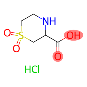 1,1-dioxo-1lambda6-thiomorpholine-3-carboxylic acid hydrochloride