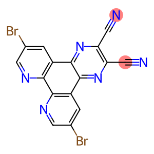 6,11-二溴吡嗪并[2,3-F][1,10]菲咯啉-2,3-二腈