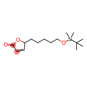 2(5H)-Furanone, 5-[5-[[(1,1-dimethylethyl)dimethylsilyl]oxy]pentyl]-