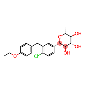 D-Glucitol, 1,5-anhydro-1-C-[4-chloro-3-[(4-ethoxyphenyl)methyl]phenyl]-6-deoxy-, (1S)-