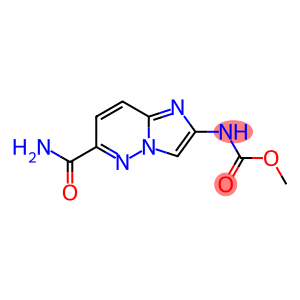 Carbamic acid, [6-(aminocarbonyl)imidazo[1,2-b]pyridazin-2-yl]-, methyl ester (9CI)