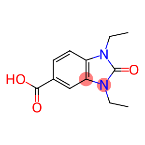 1H-Benzimidazole-5-carboxylic acid, 1,3-diethyl-2,3-dihydro-2-oxo-