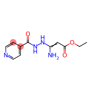 ETHYL 3-AMINO-3-(2-ISONICOTINOYLHYDRAZINO)ACRYLATE