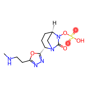 (1R,2S,5R)-2-[5-[2-(Methylamino)ethyl]-1,3,4-oxadiazol-2-yl]-7-oxo-1,6-diazabicyclo[3.2.1]oct-6-yl hydrogen sulfate