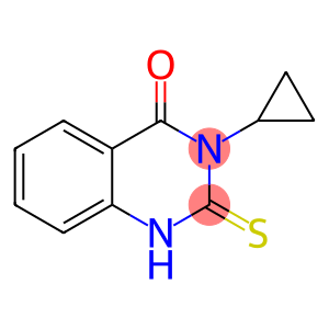 4(1H)-Quinazolinone, 3-cyclopropyl-2,3-dihydro-2-thioxo-