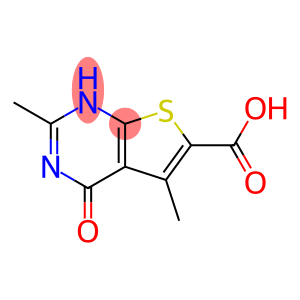 2,5-Dimethyl-4-oxo-3,4-dihydro-thieno[2,3-d]-pyrimidine-6-carboxylic acid