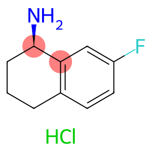 (1R)-7-氟-1,2,3,4-四氢萘-1-胺盐酸