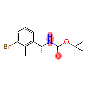 (R)-tert-butyl 1-(3-bromo-2-methylphenyl)ethylcarbamate