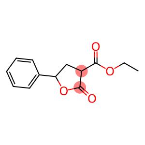 3-Furancarboxylic acid, tetrahydro-2-oxo-5-phenyl-, ethyl ester