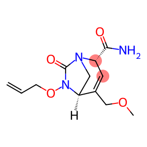 (1R,2S,5R)-4-(Methoxymethyl)-7-oxo-6-(2-propen-1-yloxy)-1,6-diazabicyclo[3.2.1]oct-3-ene-2-carboxamide