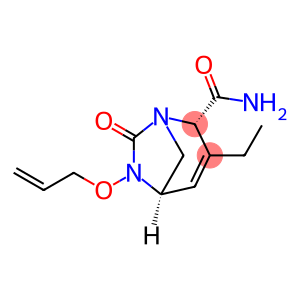 (1R,2S,5R)-3-Ethyl-7-oxo-6-(2-propen-1-yloxy)-1,6-diazabicyclo[3.2.1]oct-3-ene-2-carboxamide