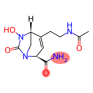 (1R,2S,5R)-4-(2-acetamidoethyl)-6-hydroxy-7-oxo-1,6-diazabicyclo[3.2.1]oct-3-ene-2-carboxamide