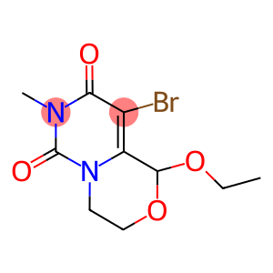 9-bromo-1-ethoxy-7-methyl-3,4-dihydropyrimido[6,1-c][1,4]oxazine-6,8(1H,7H)-dione