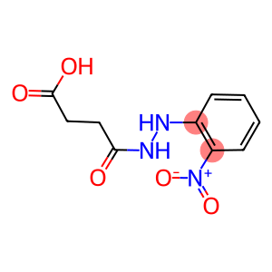 4-(2-{2-nitrophenyl}hydrazino)-4-oxobutanoic acid