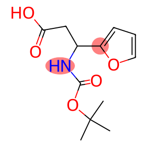 3-((tert-Butoxycarbonyl)amino)-3-(furan-2-yl)propanoic acid