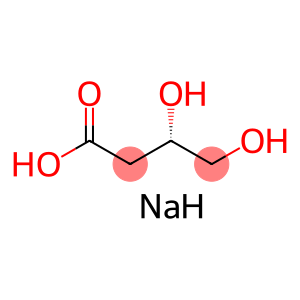 Butanoic acid, 3,4-dihydroxy-, sodium salt (1:1), (3S)-