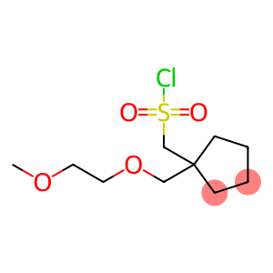 Cyclopentanemethanesulfonyl chloride, 1-[(2-methoxyethoxy)methyl]-