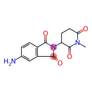 1H-Isoindole-1,3(2H)-dione, 5-amino-2-(1- methyl-2,6-dioxo-3-piperidinyl)-
