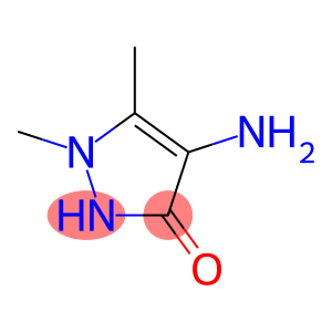 3H-Pyrazol-3-one, 4-amino-1,2-dihydro-1,5-dimethyl-