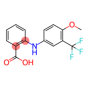 2-[4-methoxy-3-(trifluoromethyl)anilino]benzoic acid