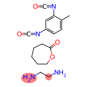 poly(toluene 2,4-diisocyanate-polycaprolactonediol-ethylenediamine) copolymer