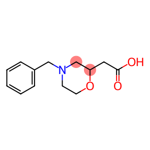 2-(4-BENZYLMORPHOLIN-2-YL)ACETIC ACID