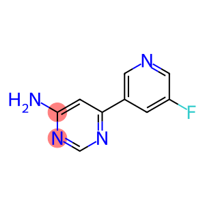 6-(5-fluoropyridin-3-yl)pyrimidin-4-amine