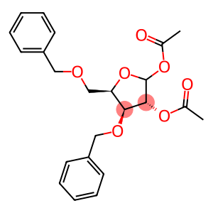 D-Xylofuranose, 3,5-bis-O-(phenylmethyl)-, 1,2-diacetate