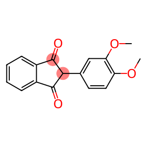 2-(3,4-Dimethoxyphenyl)-1H-indene-1,3(2H)-dione