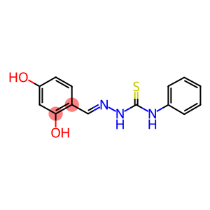 2,4-dihydroxybenzaldehyde N-phenylthiosemicarbazone