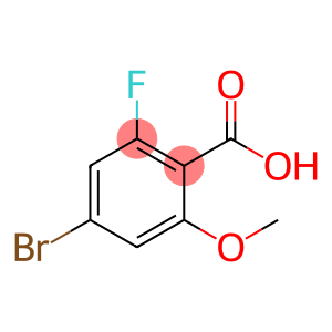 4-溴-2-氟-6-甲氧基苯甲酸