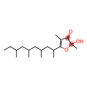 3(2H)-Furanone, 2-hydroxy-2,4-dimethyl-5-(1,3,5,7-tetramethylnonyl)-