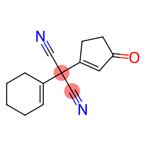 Propanedinitrile, 2-(1-cyclohexen-1-yl)-2-(1-cyclopenten-3-one-1-yl)-