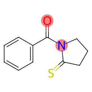 2-Pyrrolidinethione,  1-benzoyl-  (9CI)