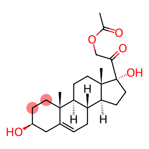 3-beta,17-alpha,21-trihydroxypregn-5-en-20-one 21-acetate