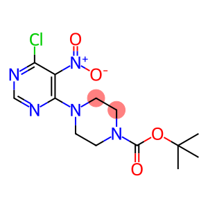 1-Boc-4-(6-氯-5-硝基-4-嘧啶)哌嗪