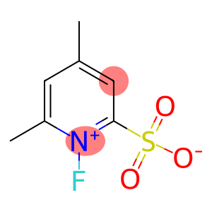 N-氟-4,6-二甲基吡啶-2-磺酸盐