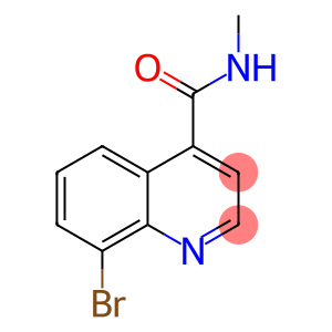 8-bromo-N-methyl-quinoline-4-carboxamide