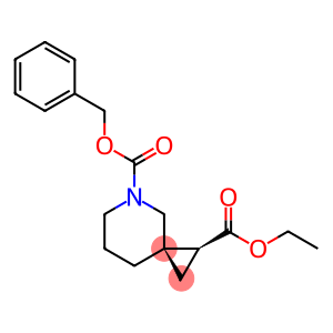 5-Azaspiro[2.5]octane-1,5-dicarboxylic acid, 1-ethyl 5-(phenylmethyl) ester, cis- (9CI)