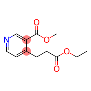 methyl 4-(3-ethoxy-3-oxopropyl)nicotinate