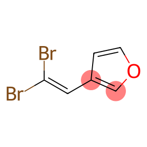 Furan, 3-(2,2-dibromoethenyl)-