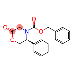 (5S)-3,4,5,6-TETRAHYDRO-5-PHENYL-N-(BENZYLOXYCARBONYL)-4(H)-1,4-OXAZIN-2-ONE