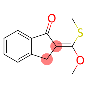 (Z)-2,3-二氢-2-[甲氧基(甲巯基)亚甲基]-1-茚酮