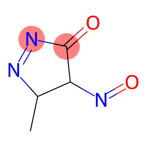 3H-Pyrazol-3-one,4,5-dihydro-5-methyl-4-nitroso-(9CI)