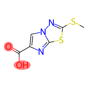 2-(methylthio)imidazo[2,1-b][1,3,4]thiadiazole-6-carboxylic acid