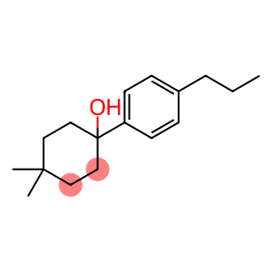 4,4-dimethyl-1-(4-propylphenyl)cyclohexanol