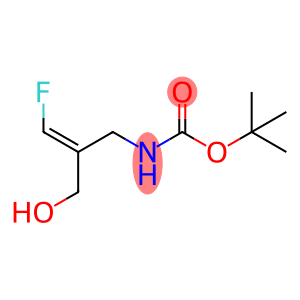 Carbamic acid, N-[(2E)-3-fluoro-2-(hydroxymethyl)-2-propen-1-yl]-, 1,1-dimethylethyl ester