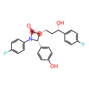 (3R,4R)-1-(4-fluorophenyl)-3-((S)-3-(4-fluorophenyl)-3-hydroxypropyl)-4-(4-hydroxyphenyl)azetidin-2-one