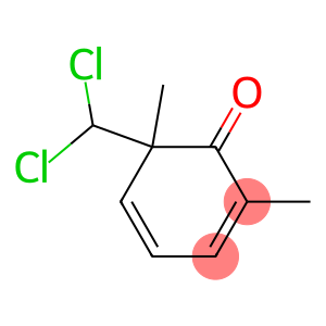 2,4-Cyclohexadien-1-one,6-(dichloromethyl)-2,6-dimethyl-